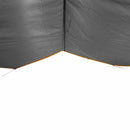 tarp 300x294 cm vandtæt grå og orange