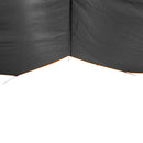 tarp 360x294 cm vandtæt grå og orange
