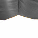 tarp 360x294 cm vandtæt grå og orange