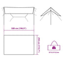 tarp 500x294 cm vandtæt blå