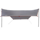 tarp 430x380x210 cm vandtæt grå og orange