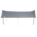 tarp 460x305x210 cm vandtæt grå og orange