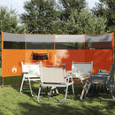 læsejl 366x152x152 cm vandtæt orange