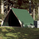 2-personers campingtelt A-stel vandtæt grøn