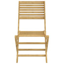 foldbare havestole 2 stk. 48,5x61,5x87 cm massivt akacietræ