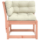 hjørnemodul til sofa 73x73x78 cm m. hynder massivt douglasgran