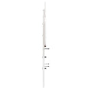 sengegavl 150 cm massivt fyrretræ hvid