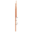 sengegavl 150 cm massivt fyrretræ gyldenbrun
