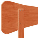sengegavl 100 cm massivt fyrretræ gyldenbrun