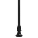 markise 350x150 cm sammenrullelig stof og stål antracitgrå