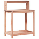 plantebord med hylder 82,5x50x109,5 cm massivt douglasgran