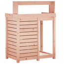 plantebord med hylder 82,5x50x109,5 cm massivt douglasgran
