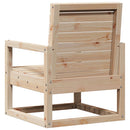 havestol 57,5x63x76 cm massivt fyrretræ