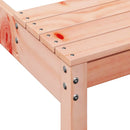 picnicbord 110x134x75 cm massivt douglasgran