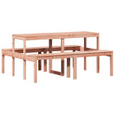 picnicbord 160x134x75 cm massivt douglasgran