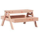 picnicbord til børn 88x97x52 cm massivt douglasgran