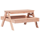 picnicbord til børn 88x97x52 cm massivt douglasgran