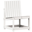 havestol 50,5x55x77 cm massivt fyrretræ hvid