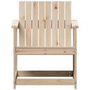 havestol 62x56x77 cm massivt fyrretræ