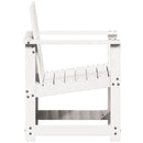 havestol 62x56x77 cm massivt fyrretræ hvid