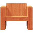 sofastol til haven 79x60x62 cm massivt fyrretræ gyldenbrun