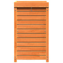 plantebord med hylder 82,5x50x86,5 cm massivt fyrretræ brun