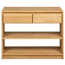 konsolbord SAUDA 89,5x36,5x73 cm massivt fyrretræ eg