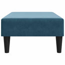 fodskammel 77x55x31 cm velour blå