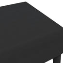 fodskammel 77x55x31 cm velour sort