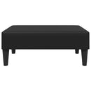 fodskammel 77x55x31 cm kunstlæder sort