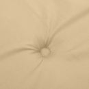 hynde til havebænk 200x50x7 cm stof meleret beige