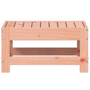 haveskammel 62x30x32 cm massivt douglasgran