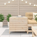 haveskammel 62x63,5x53,5 cm massivt fyrretræ