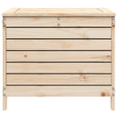 haveskammel 62x63,5x53,5 cm massivt fyrretræ