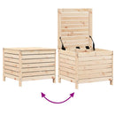 haveskammel 62x63,5x53,5 cm massivt fyrretræ