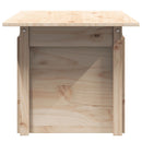 havebord 100x50x75 cm massivt fyrretræ