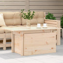 havebord 100x50x75 cm massivt fyrretræ