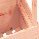 havebord 100x50x75 cm massivt douglasgran