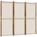 3-panels rumdeler 105 x 165 cm lysegrå