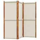 3-panels rumdeler 105 x 165 cm lysegrå