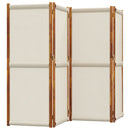 4-panels rumdeler 280 x 180 cm lysegrå