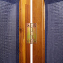 6-panels rumdeler 420 x 180 cm mørkeblå