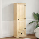 klædeskab Corona 55x38x170 cm massivt fyrretræ
