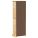 klædeskab Corona 55x38x170 cm massivt fyrretræ