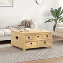 opbevaringsboks Corona 90x78x45 cm massivt fyrretræ