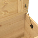 opbevaringsboks Corona 90x78x45 cm massivt fyrretræ
