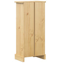 klædeskab Corona 46x29x100 cm massivt fyrretræ