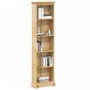bogreol Corona 46x20x170 cm massivt fyrretræ