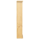 reol Corona 52x17,5x103 cm massivt fyrretræ