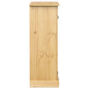 skoskab Corona 86x38,5x108 cm massivt fyrretræ